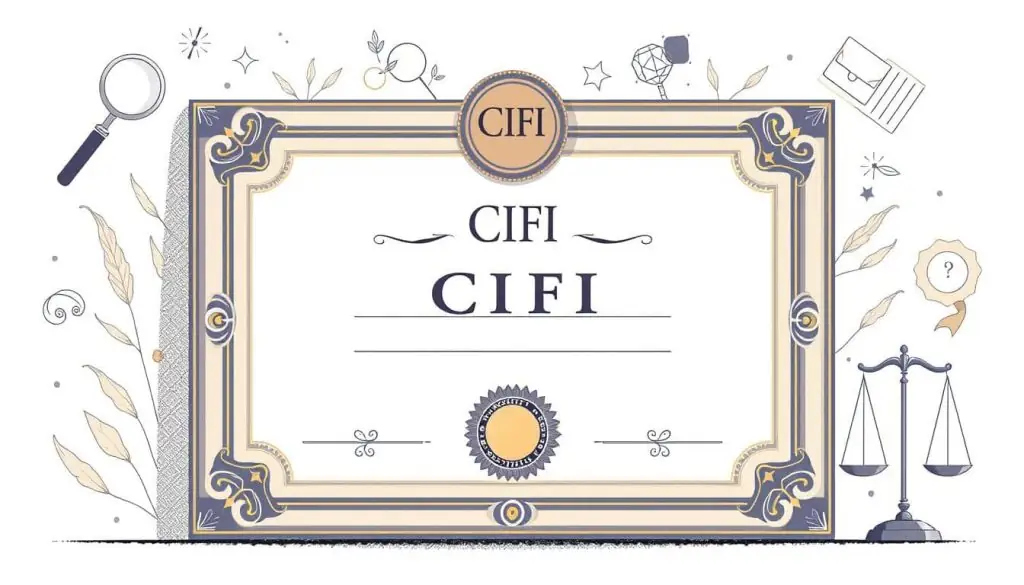 CIFI certification CIFI certification